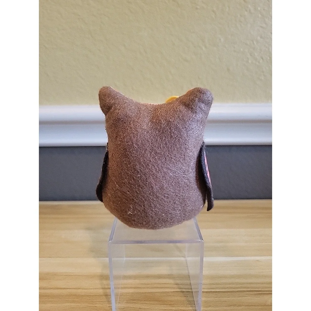 Fall Thanksgiving Plush Owl Shelf Sitters Set Of 2